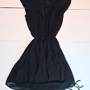 H&M Black Mini Dress